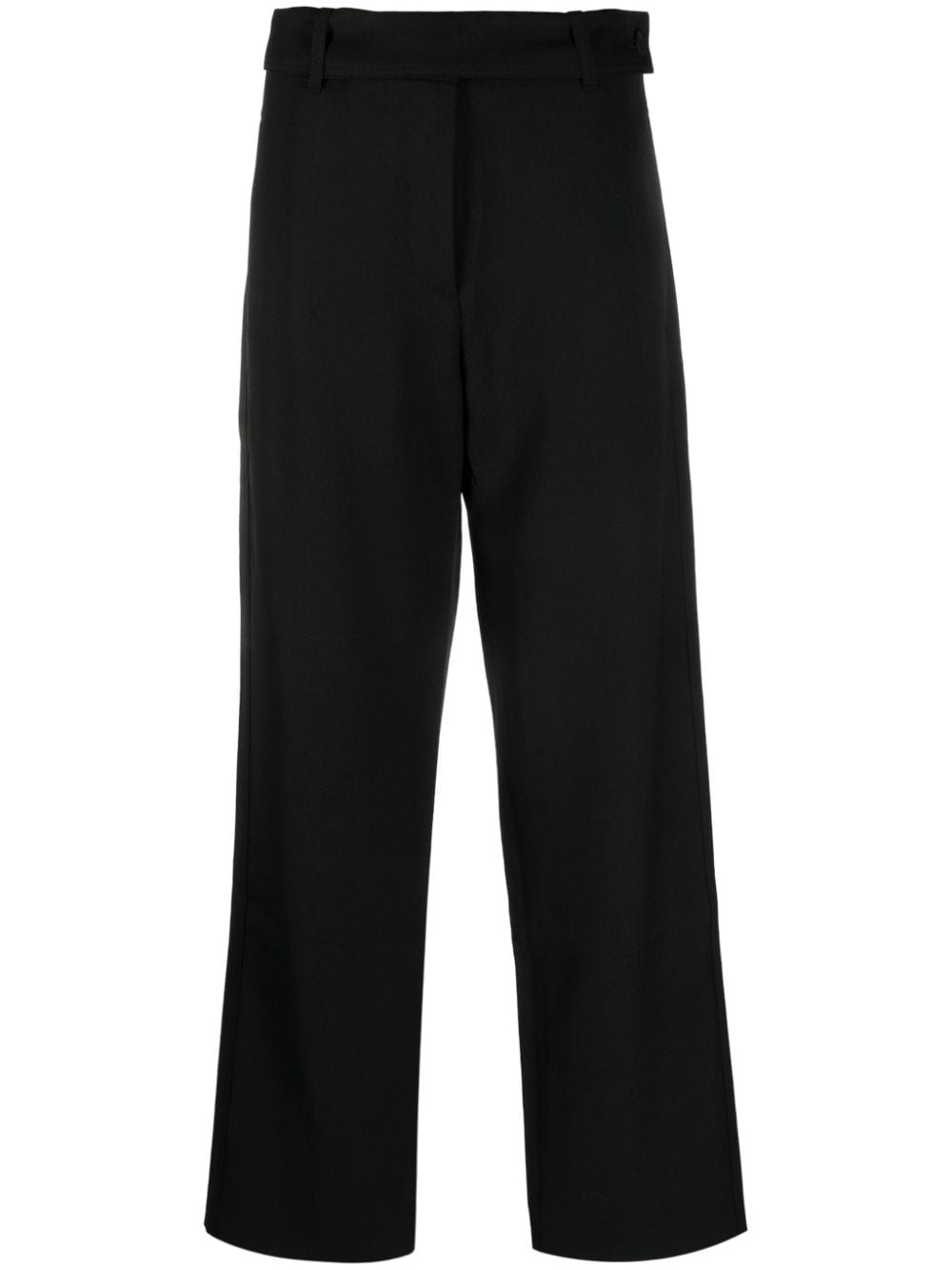 EYASISNW1258BLACK 울 블렌드 트라우저